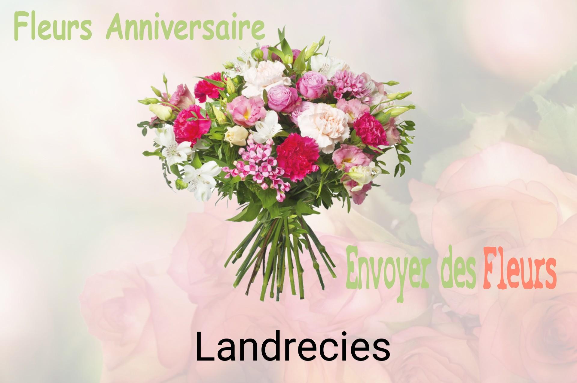 Bouquet de fleurs d’anniversaire livré à Landrecies